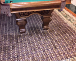 7 foot Ashbee drop pocket pool table